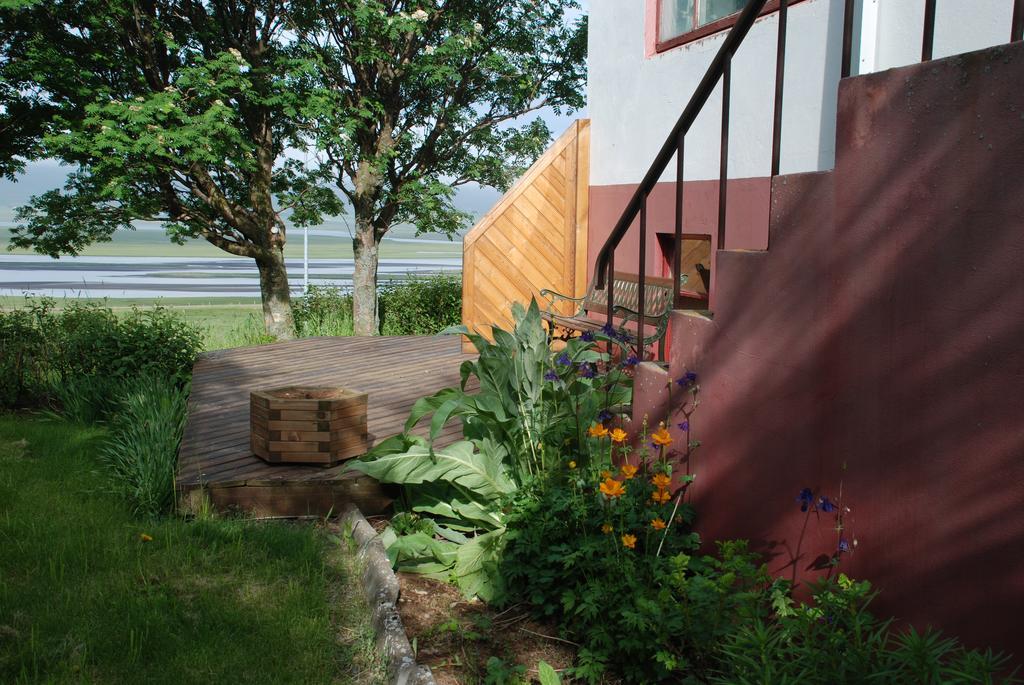 Helluland Guesthouse Saudarkrokur Bagian luar foto
