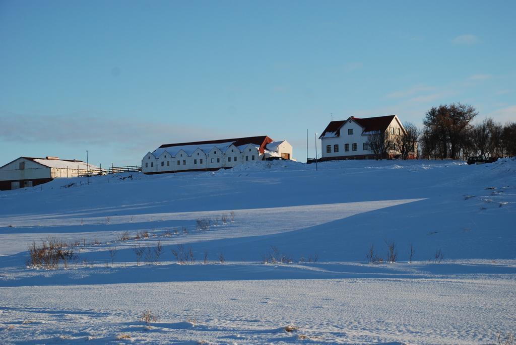 Helluland Guesthouse Saudarkrokur Bagian luar foto