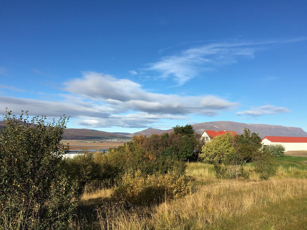 Helluland Guesthouse Saudarkrokur Bagian luar foto
